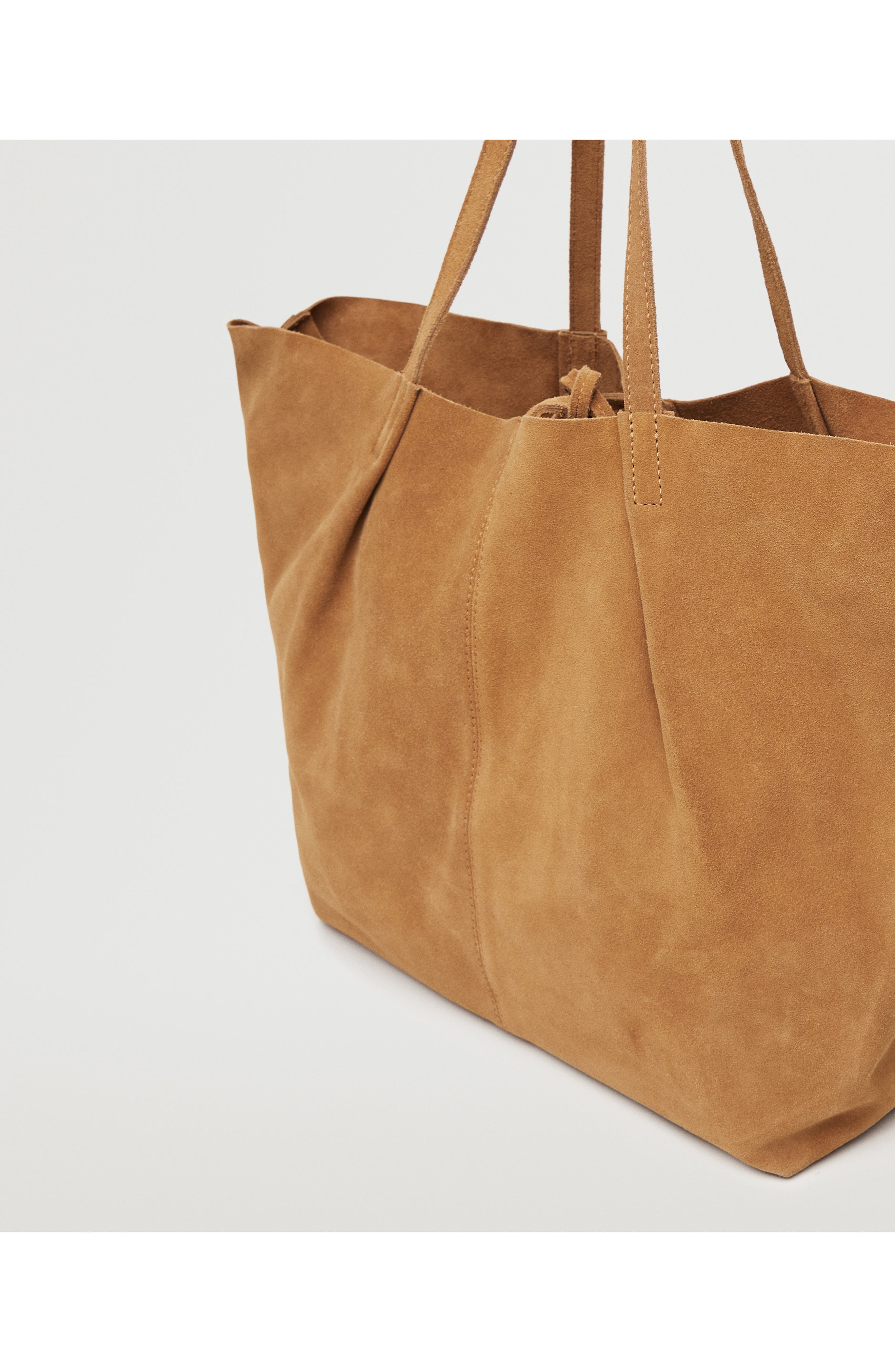 MANGO Leather Shopper (Women) | Nordstrom