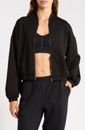 Z by Zella Whisper Knit Bomber Jacket