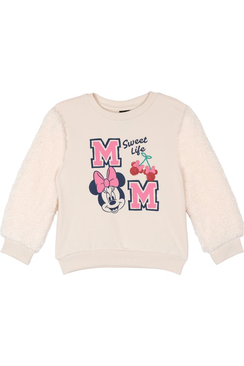 Minnie Mouse 2-Piece Fleece Sweatshirt and Leggings Set, Alternate, color, Minnie Mouse Navy