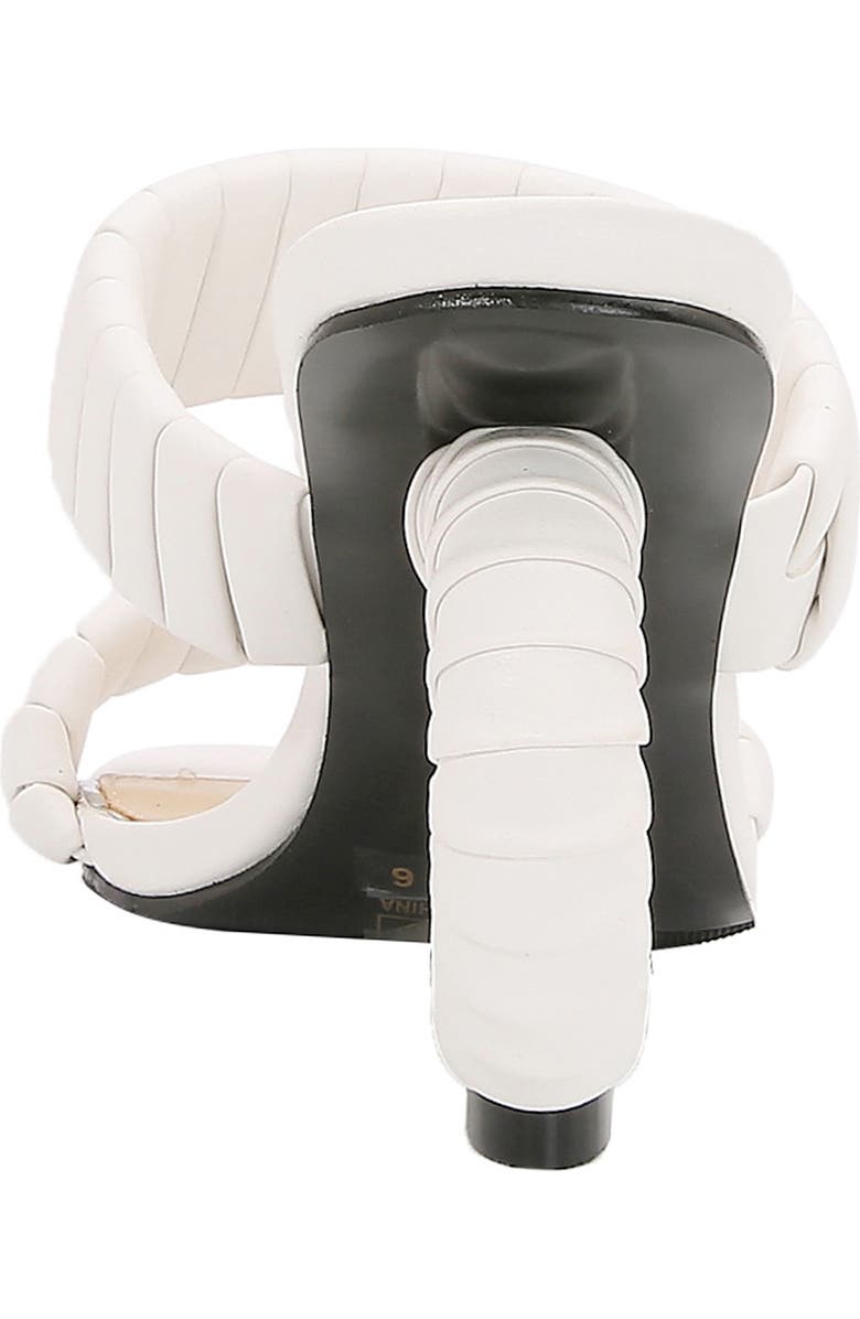 NINETY UNION Ash Heeled Sandal, Alternate, color, White