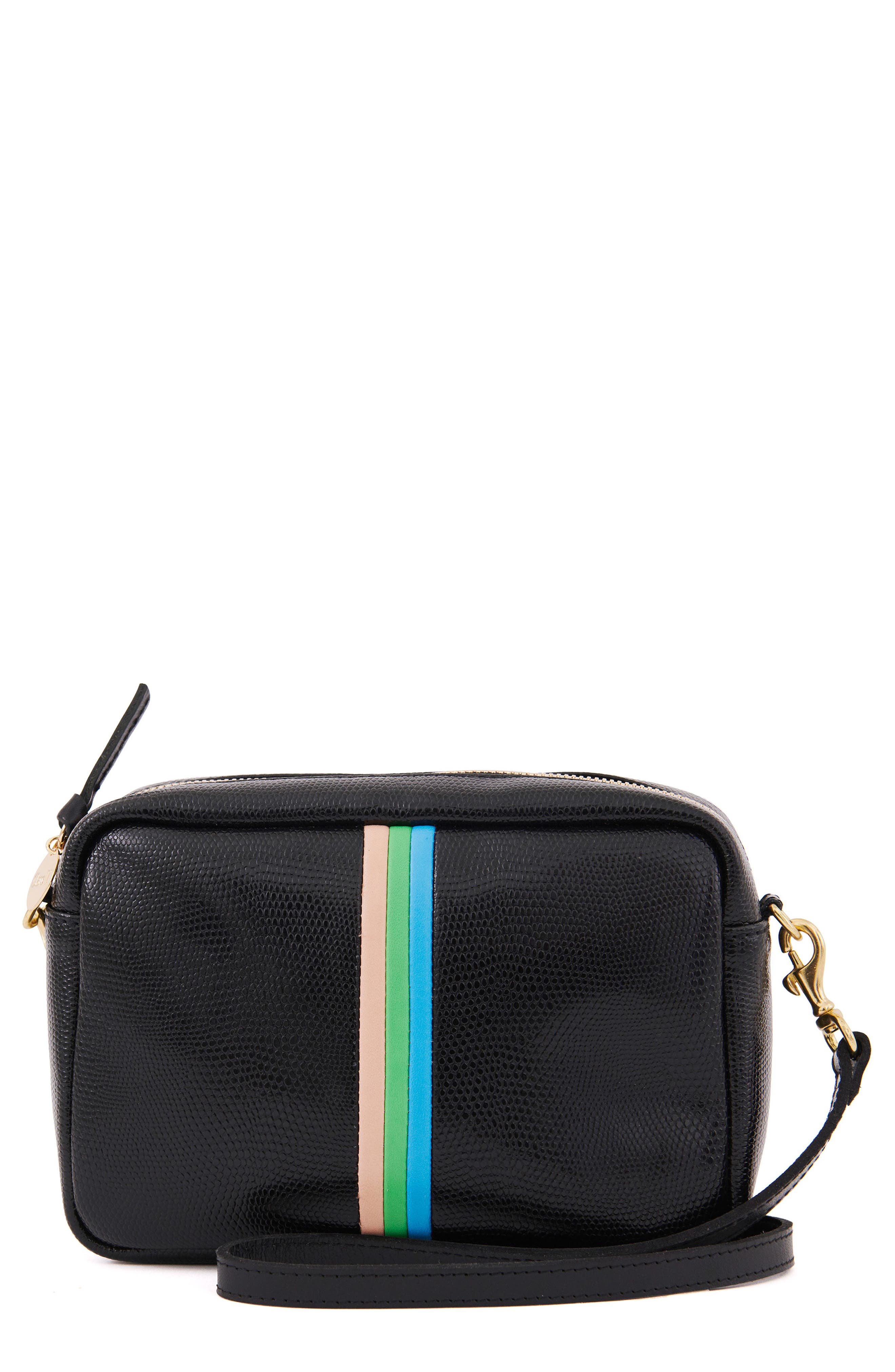 Clare V. Midi Leather Sac Crossbody Bag, Main, color, 