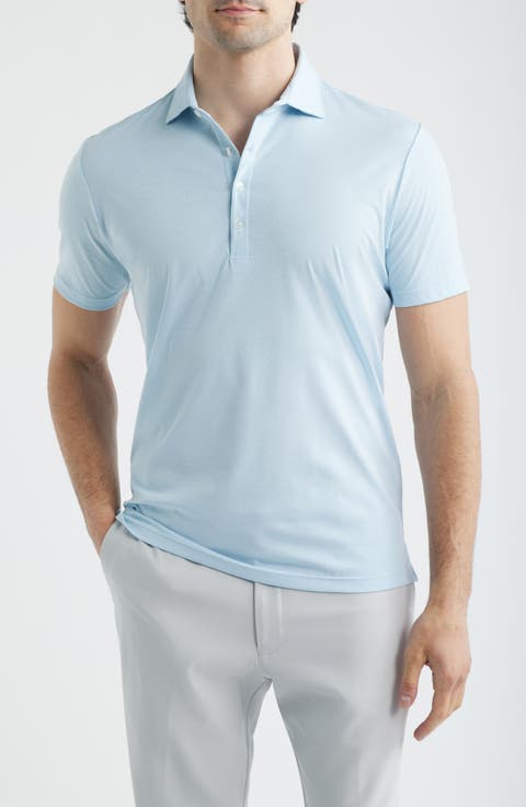 Elba Top Shelf Cotton Blend Piqué Polo