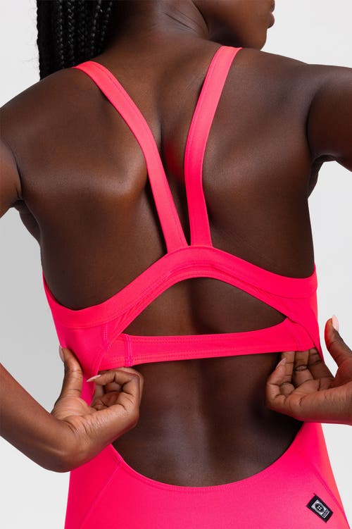 Jolyn Athletic One Piece Swimsuit In Pink