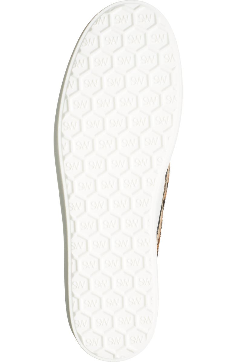 Stuart Weitzman Daryl Genuine Calf Hair Trim Sneaker, Alternate, color,