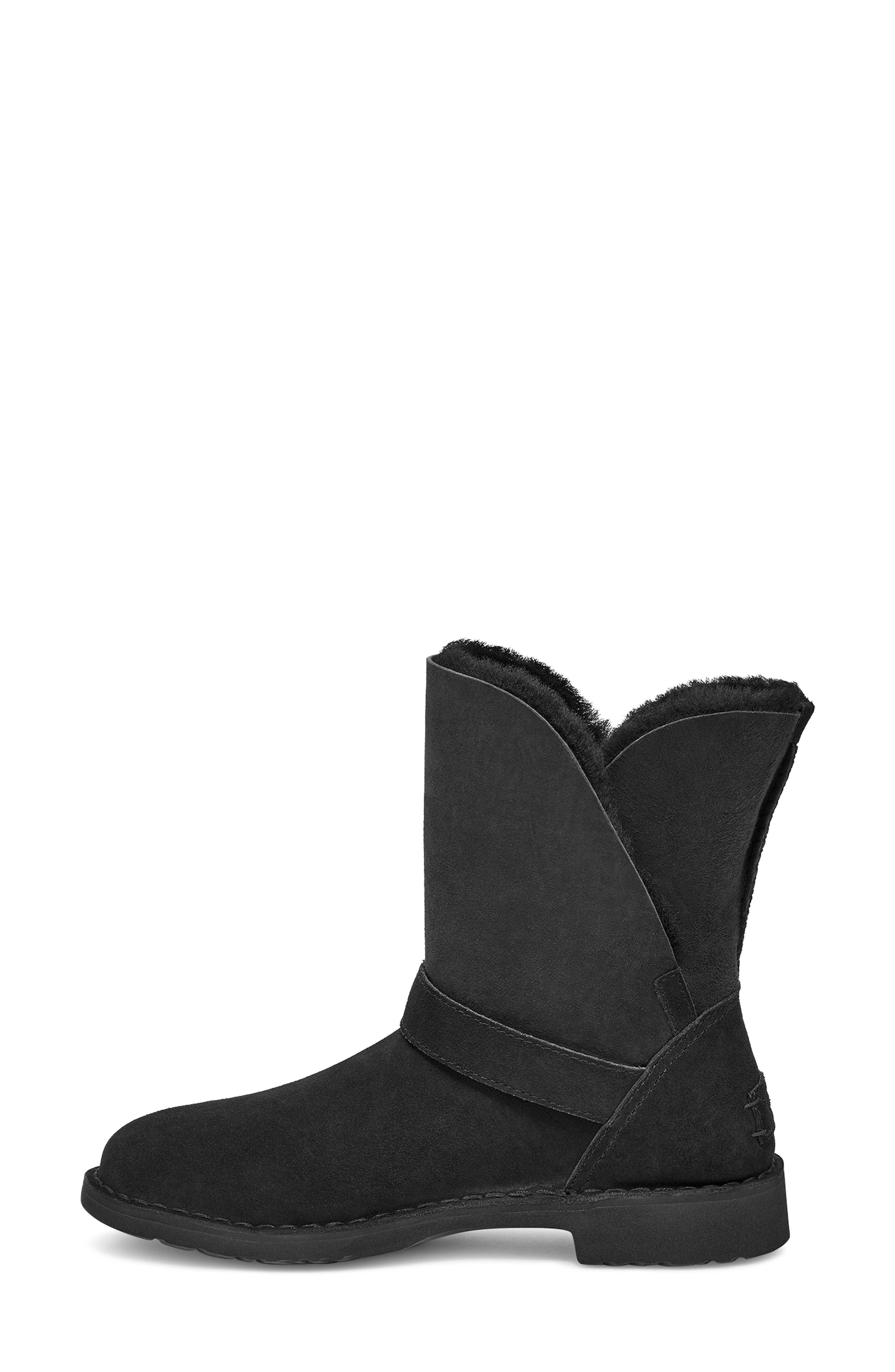 UGG<sup>®</sup> Syden Genuine Shearling Lined Bootie, Alternate, color, 