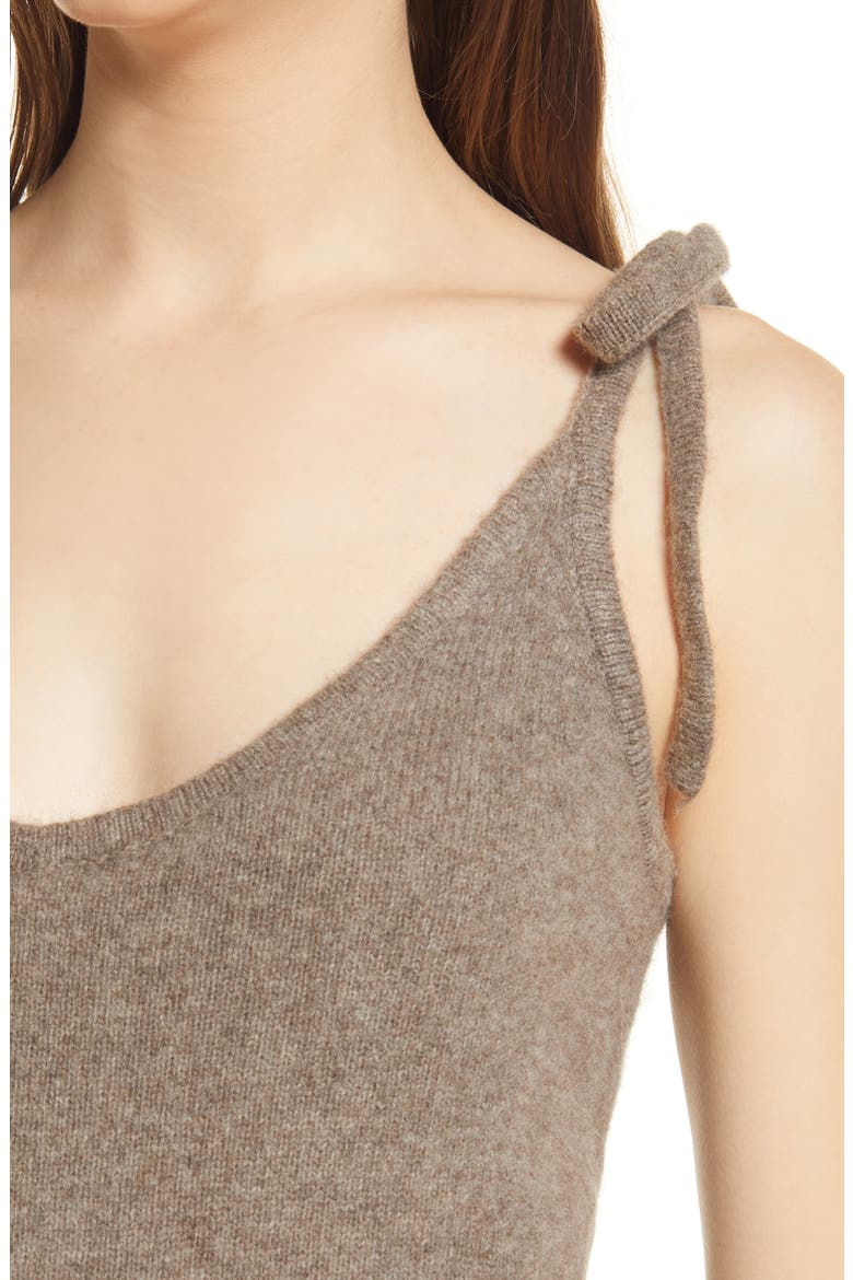 Sera Merino Wool Blend Maternity Sweater Camisole, Alternate, color, CAMEL