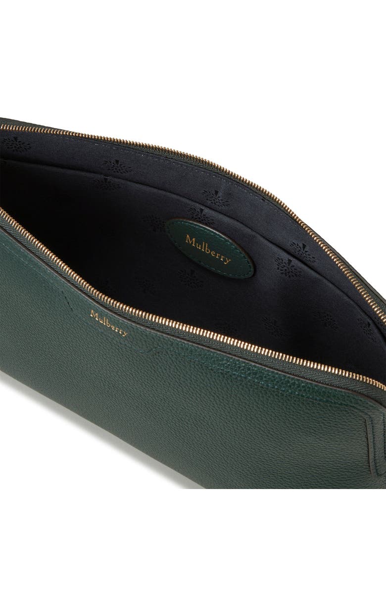 Mulberry Medium Leather Cosmetic Pouch, Alternate, color, 