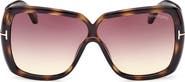 TOM FORD 61mm Geometric Sunglasses