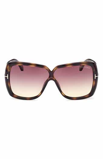 TOM FORD 61mm Geometric Sunglasses