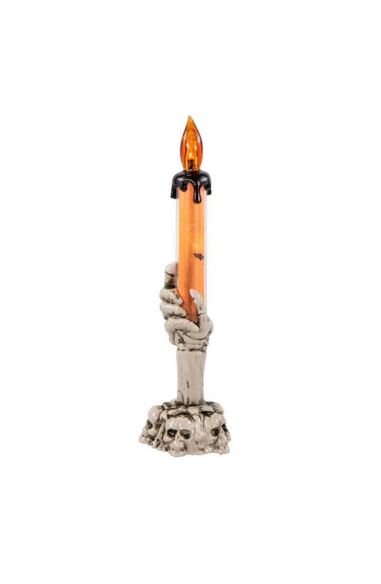 Northlight LED Skeleton Hand Halloween Candles - 8.25" - Set of 3, Alternate, color, 