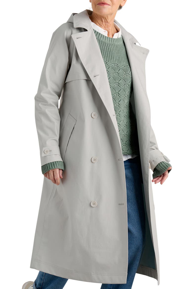 Penweathers Waterproof Trench Coat, Main, color, DRIFTWOOD