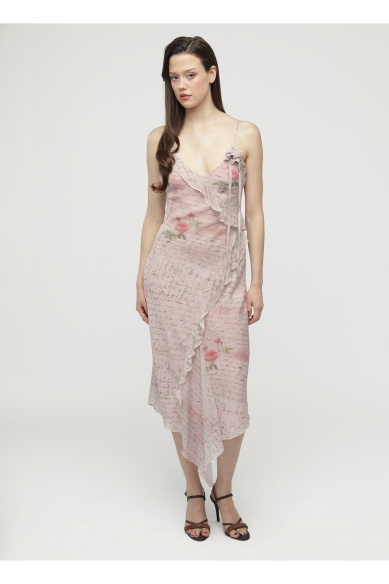 Liana Dress, Alternate, color, Love Letter