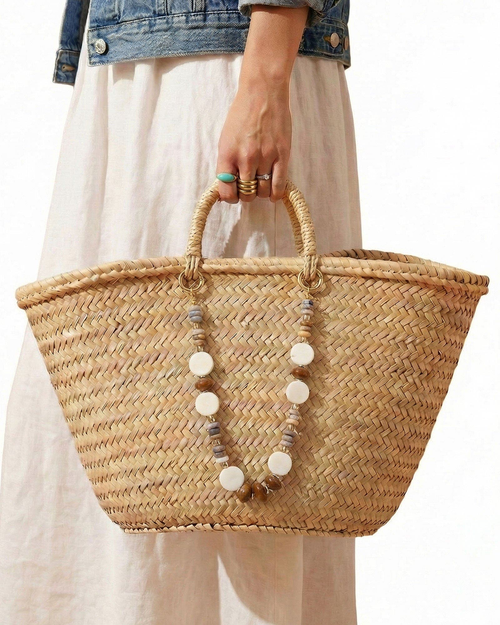 By Lilla Golden Dune Bag Charm, Alternate, color, Multi