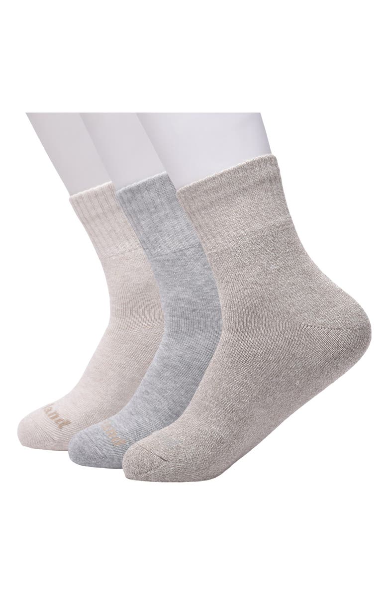Timberland Assorted 3-Pack Oversize Welt Marled Boot Socks, Main, color, 