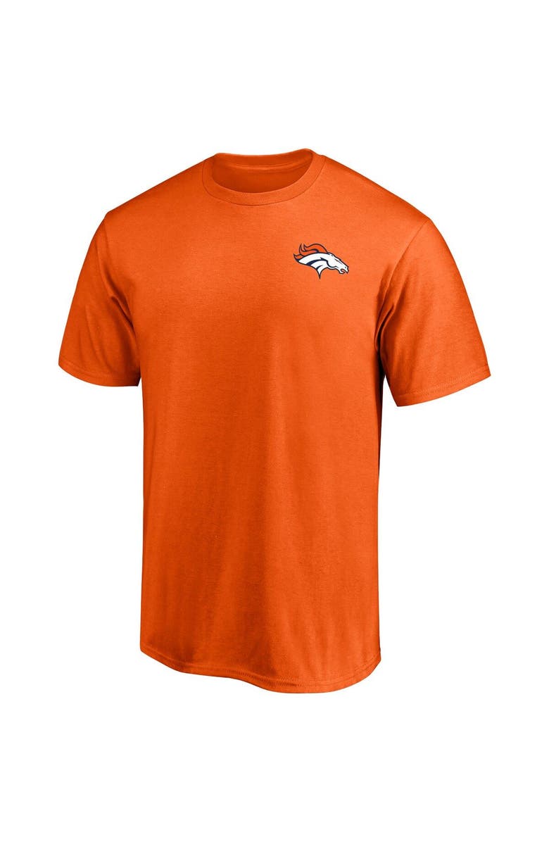 FANATICS Men's Fanatics Branded Orange Denver Broncos Team #1 Dad T-Shirt, Alternate, color, 