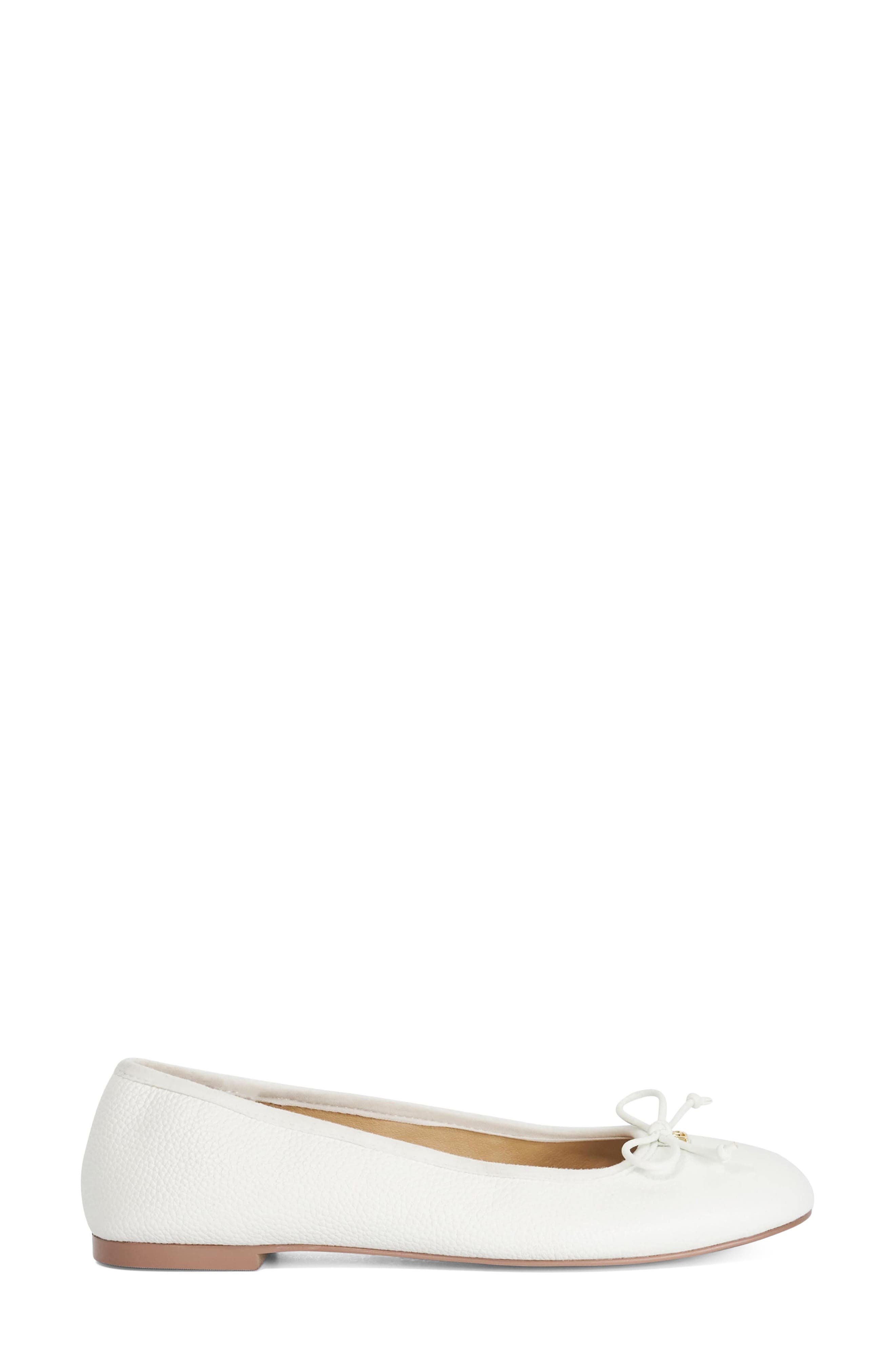 Helenne Ballet Flat, Alternate, color, ECRU