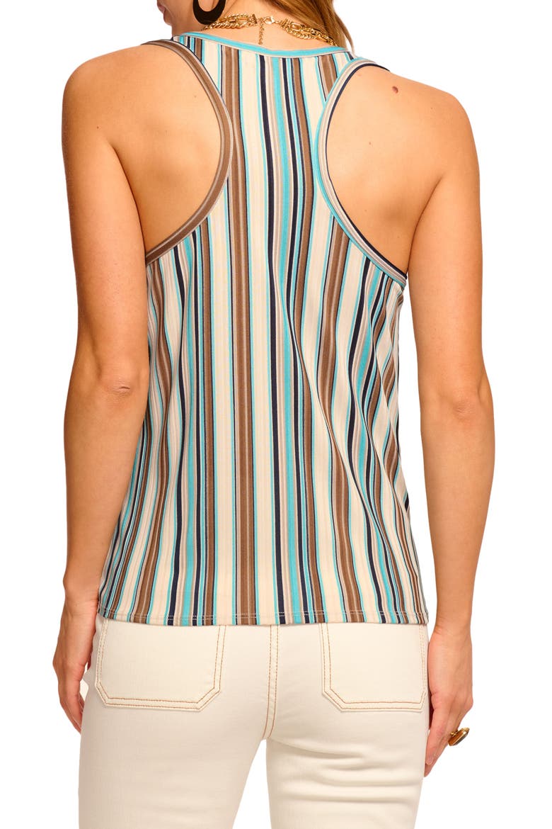 Bia Stripe Racerback Tank, Alternate, color, BEACH BLUE STRIPE