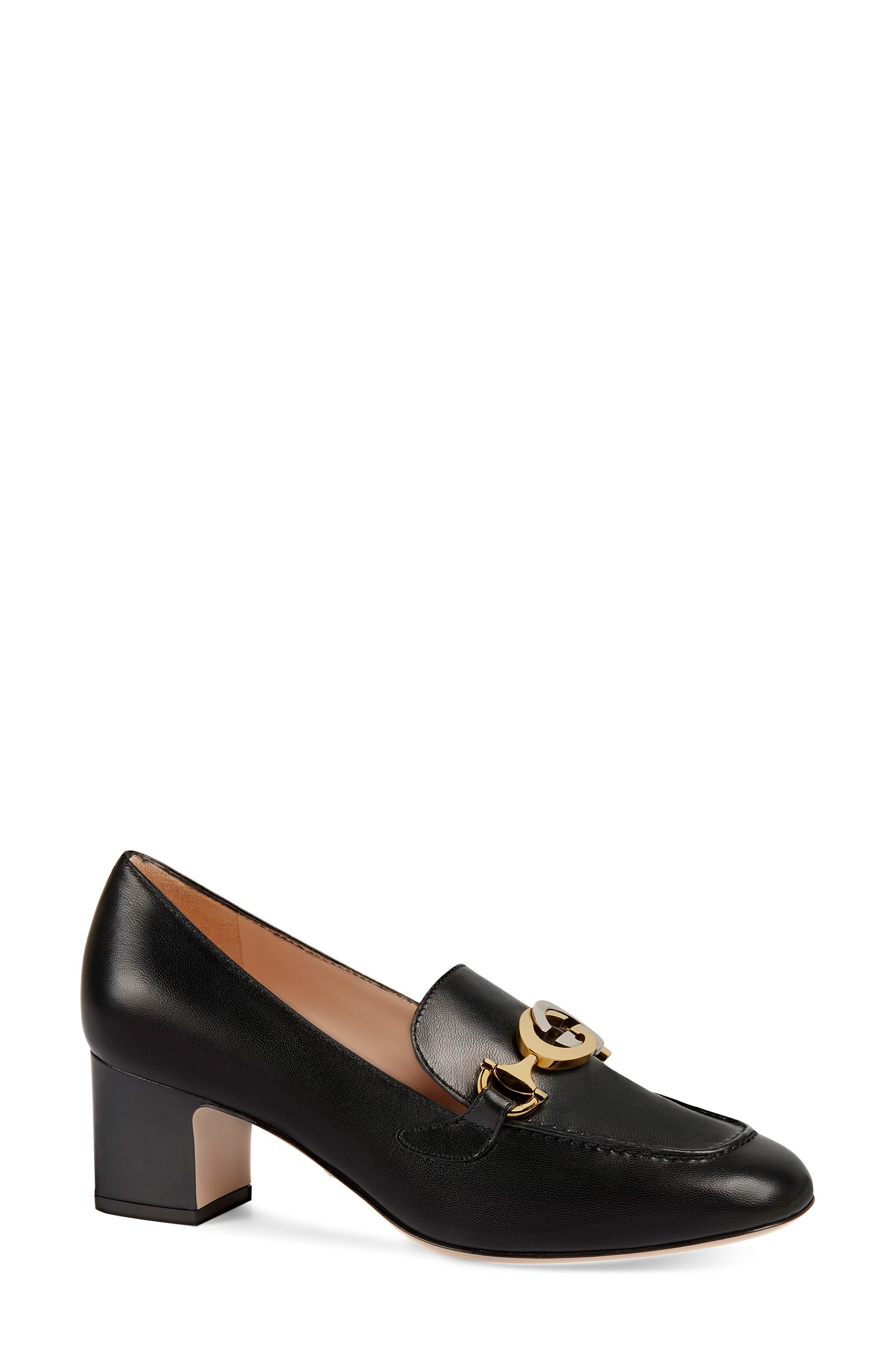 Gucci Loafer Pump, Main, color, 