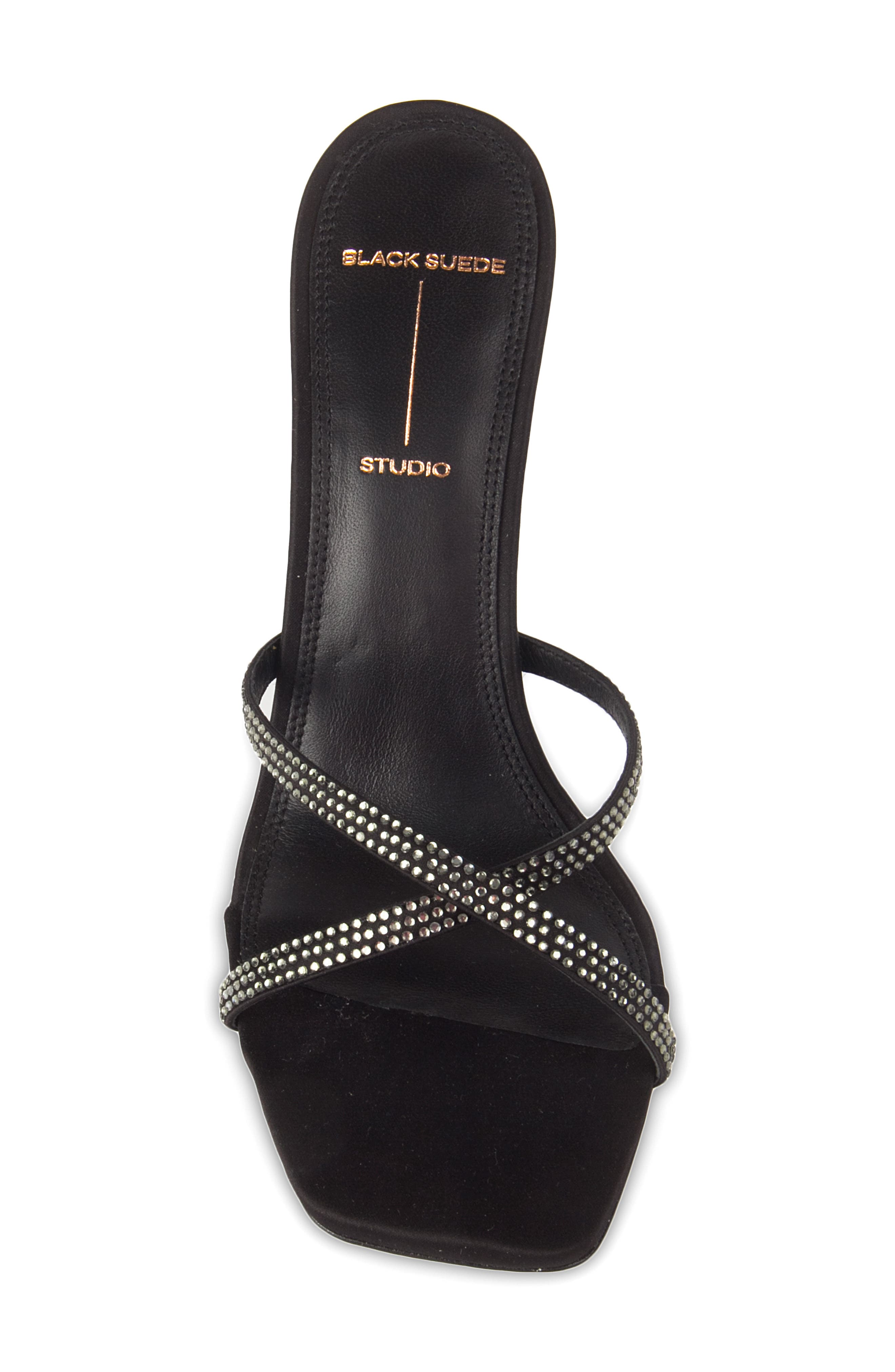 BLACK SUEDE STUDIO Arielle Sandal, Alternate, color, 