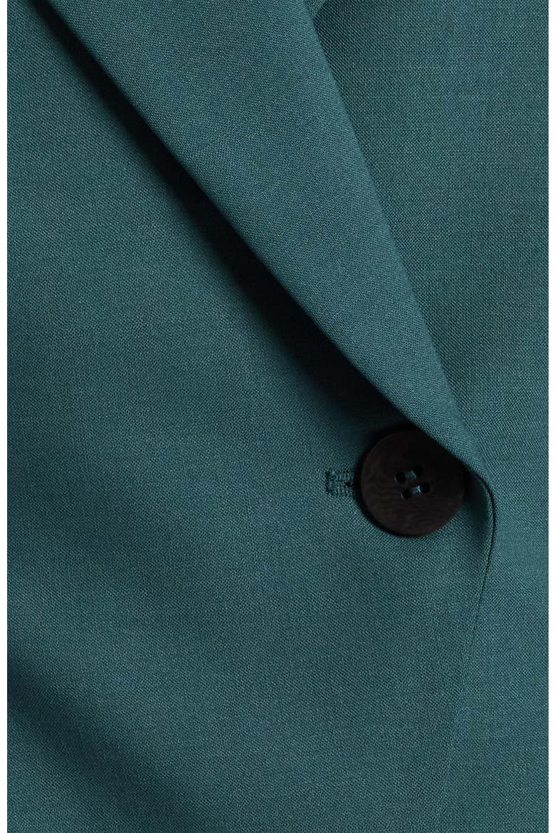 Malli Single Button Wool Stretch Jacket, Alternate, color, Steel Teal