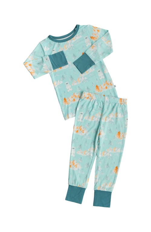 Laree + Co Jude 2-piece Long Sleeve Set In Blue