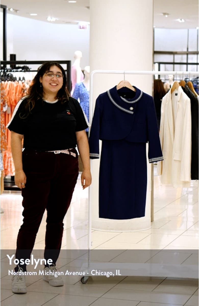 Nested Wrap Jacket & Sheath Dress, sales video thumbnail