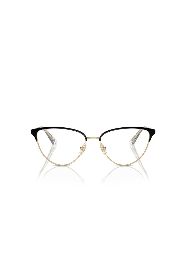 55mm Cat Eye optical glasses, Alternate, color, Black