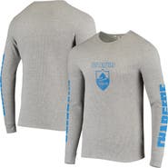 Junk Food Men's Junk Food Heathered Gray Los Angeles Chargers Heavyweight Thermal Long Sleeve T-Shirt