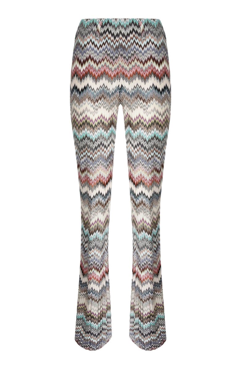 Missoni Flare Pants With Snake Pattern, Alternate, color, Multicoloured