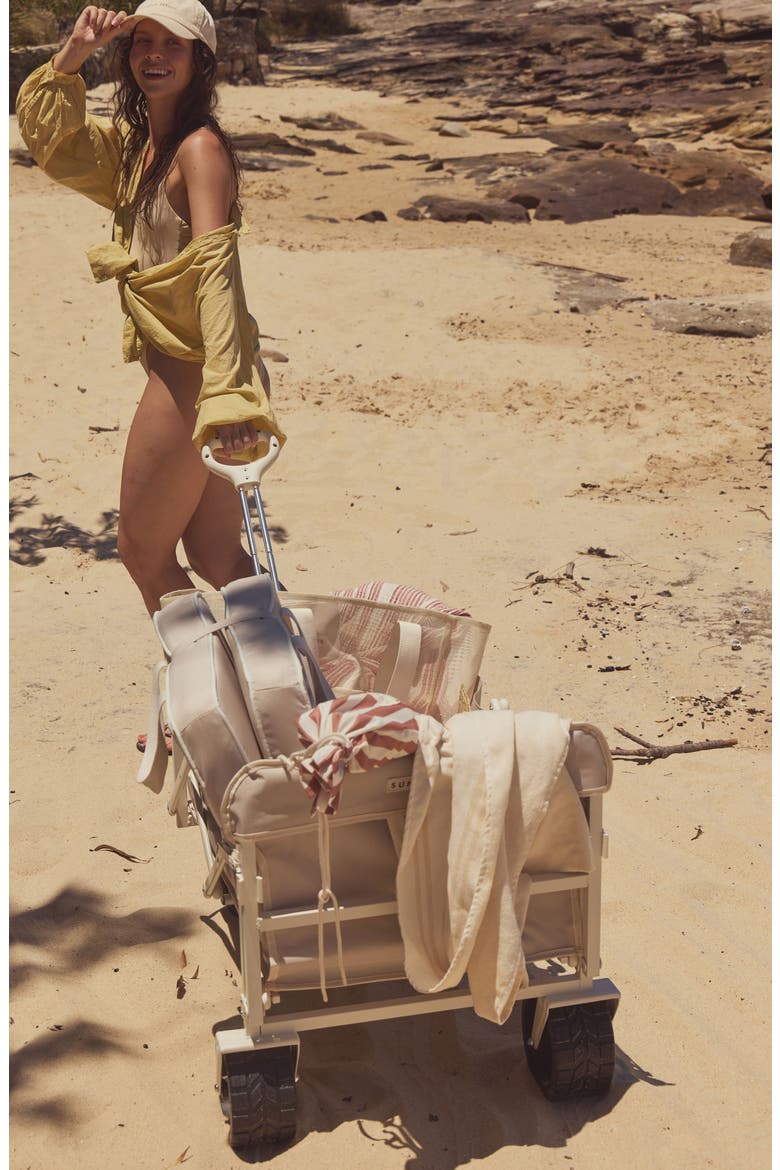 Folding Beach Cart, Alternate, color, GREY