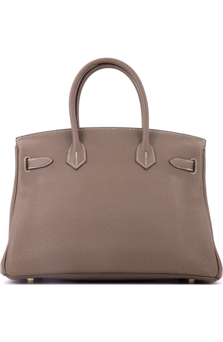 Pre-Owned Hermes Birkin Handbag Grey Togo with Gold Hardware 30, Alternate, color, Etoupe