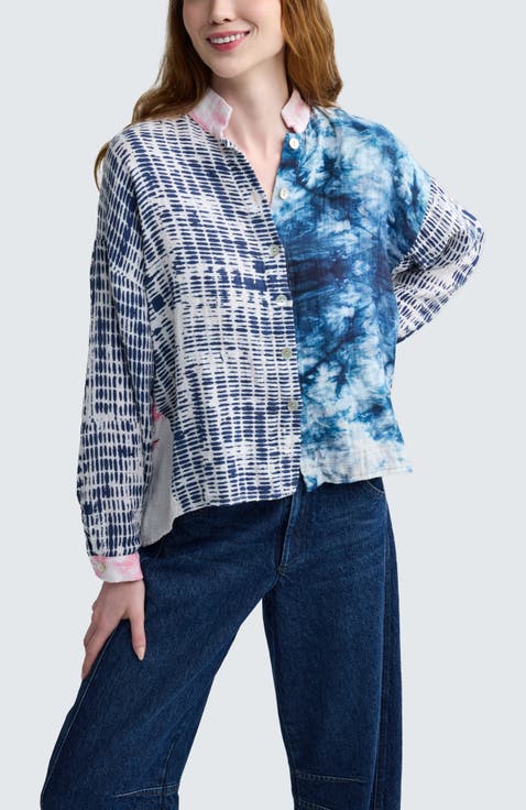 Dahlia Printed Muslin Shirt