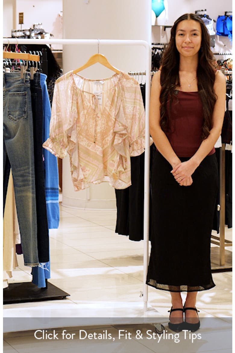 Arletta Ruffle Top video
