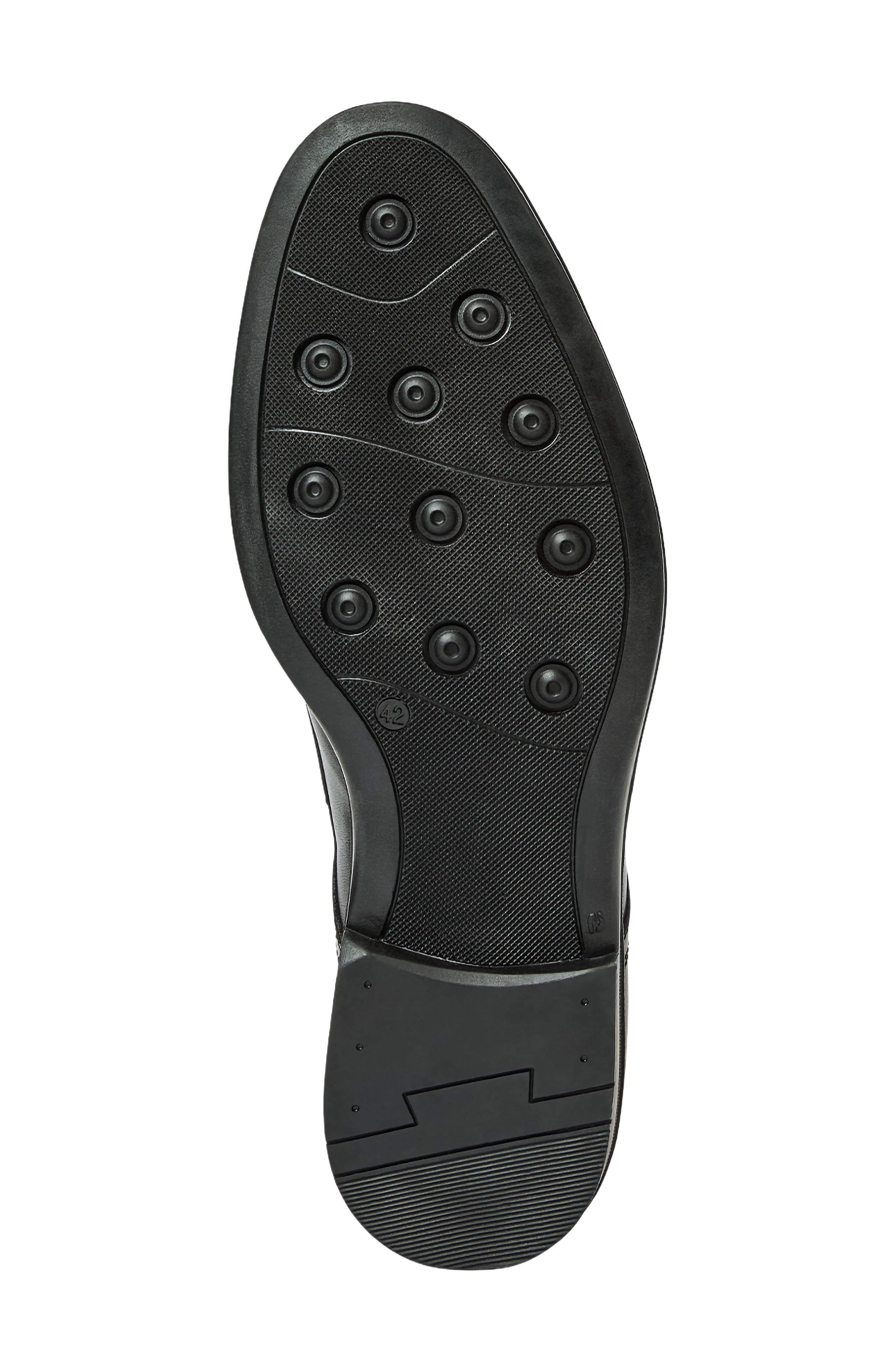 Sandro Water Repellent Derby, Alternate, color, BLACK LEATHER