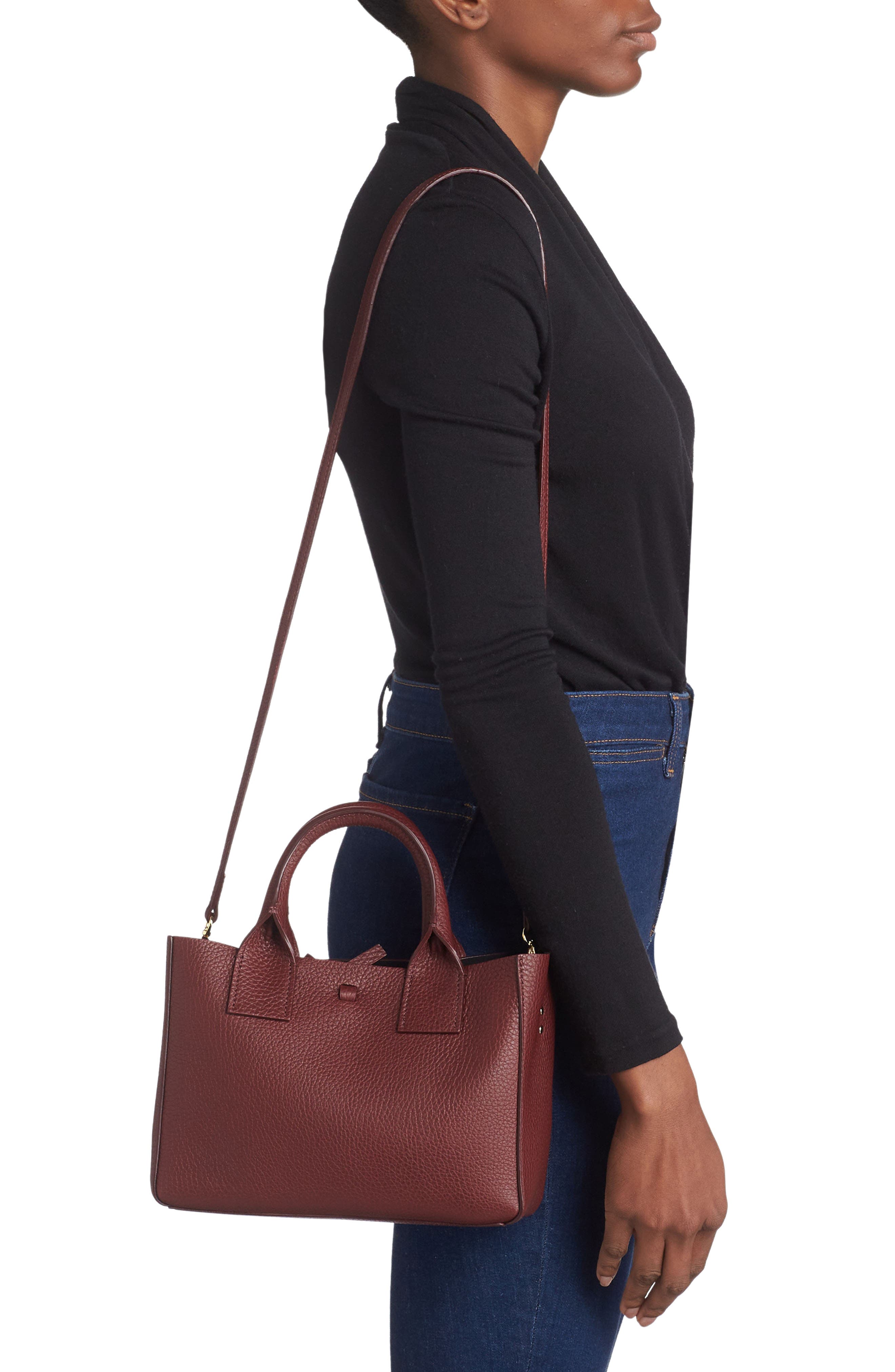 Yvonne Koné Little Filippo Leather Tote, Alternate, color, 