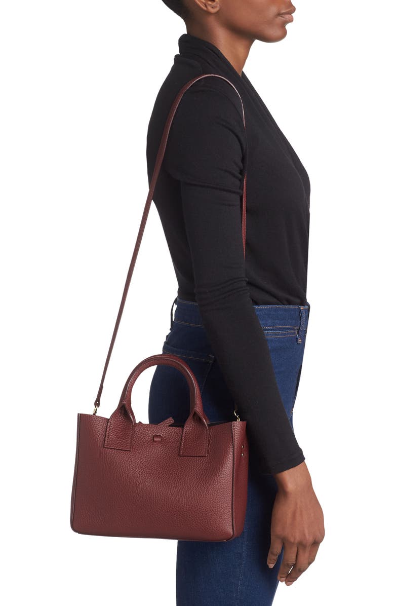 Yvonne Koné Little Filippo Leather Tote, Alternate, color,