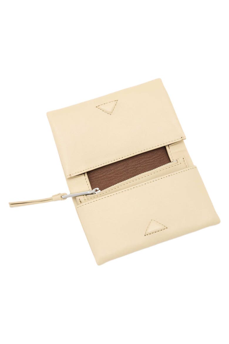 Harluna Leather Bifold Wallet, Alternate, color, BONE WHITE