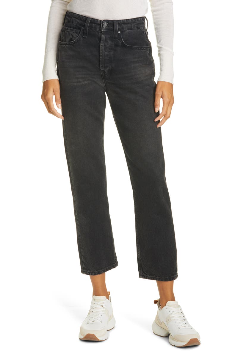 rag & bone Maya Nonstretch High Waist Ankle Slim Jeans, Main, color, 