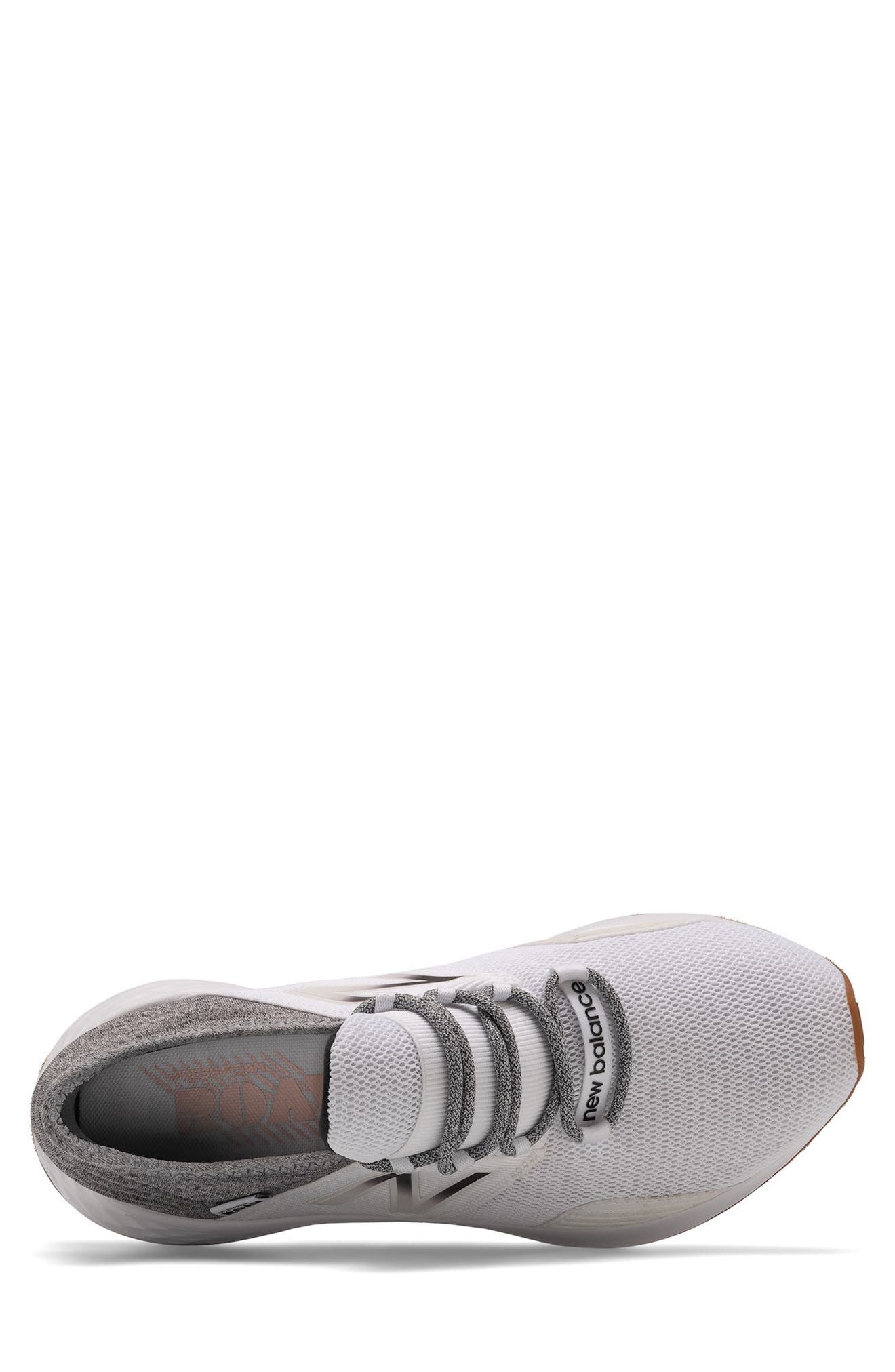 Fresh Foam Roav Running Shoe, Alternate, color, NB WHITE/ BLACK