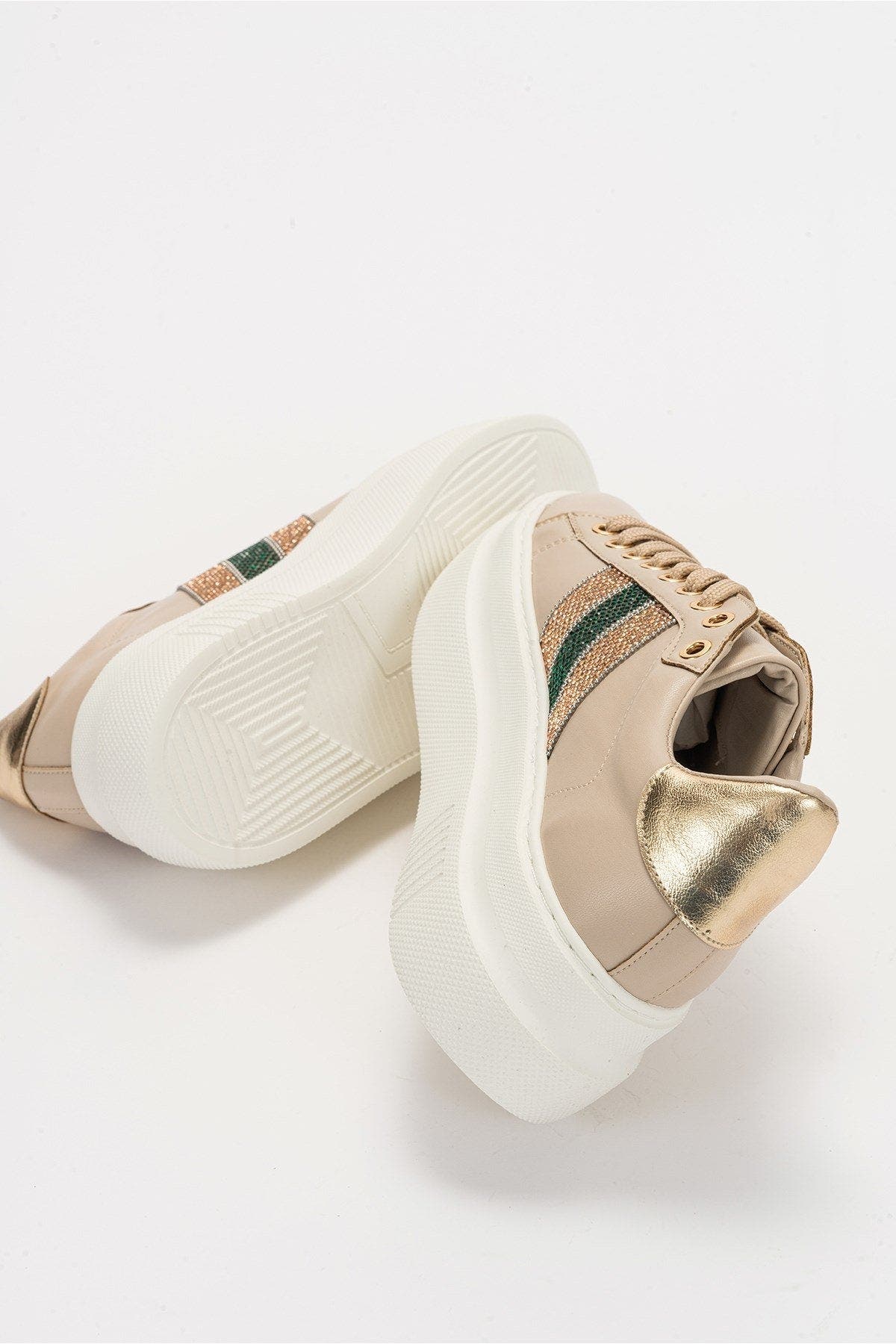 Prologue Shoes Nuno Sneakers, Alternate, color, Dark Beige Faux Leather