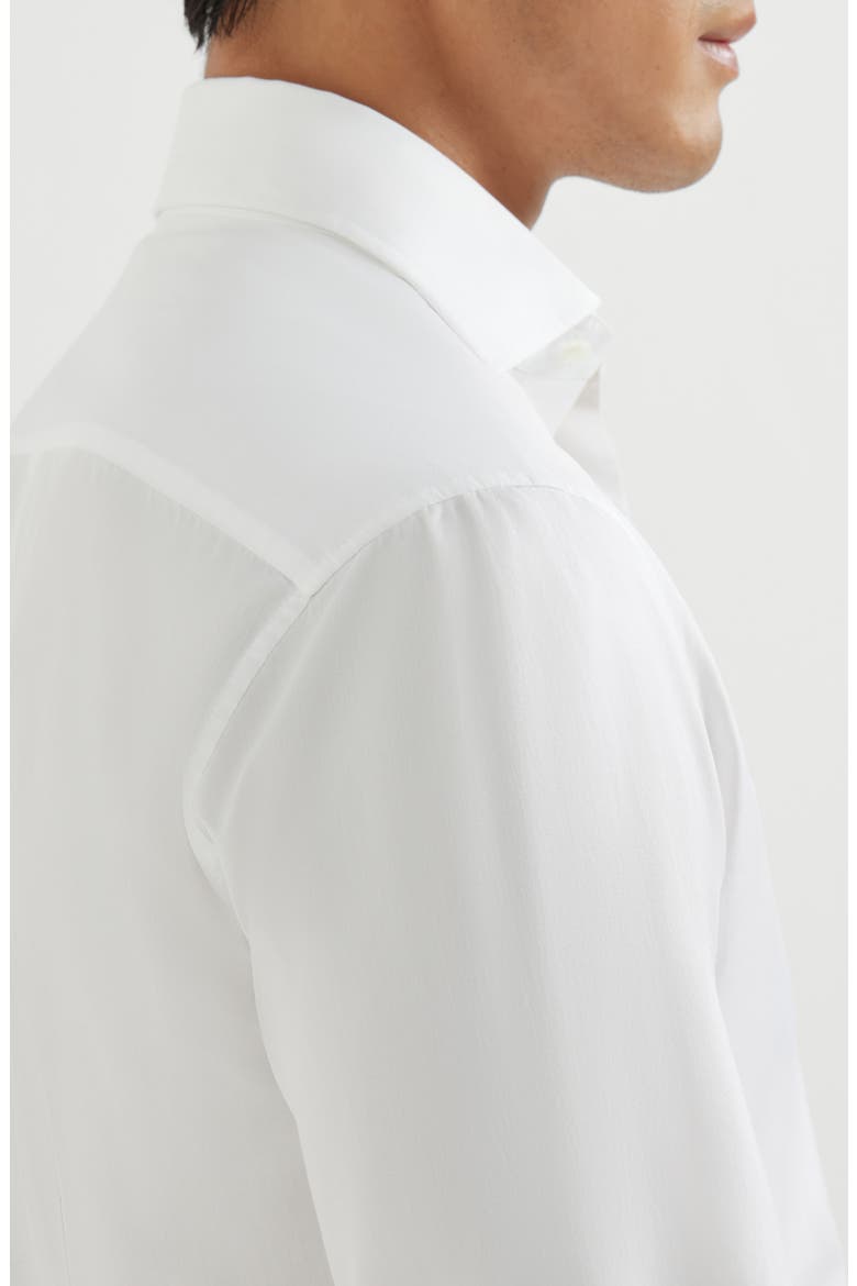 Twill shirt, Alternate, color, White