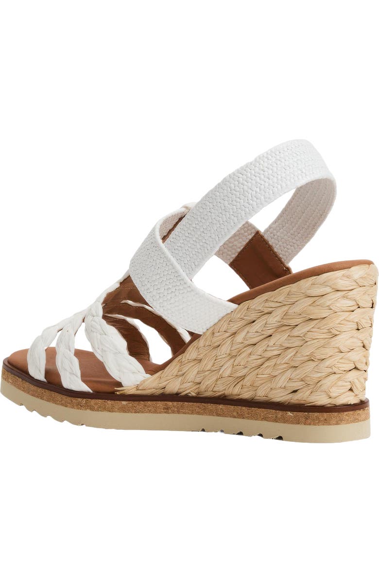 André Assous Maria Wedge Sandal, Alternate, color, White