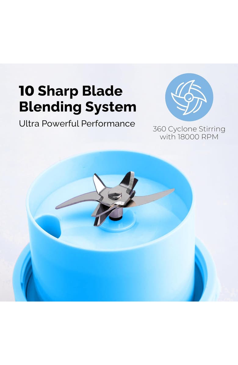 BlendQuik <sup>®</sup> Portable Blender, Alternate, color, Sky Blue
