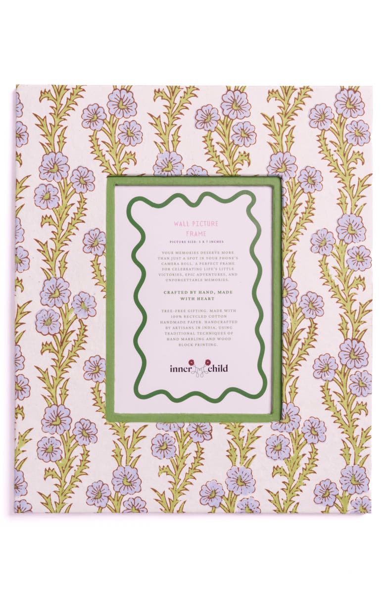 Inner Child Large Wall Picture Frame - 5x7, Alternate, color, Blue