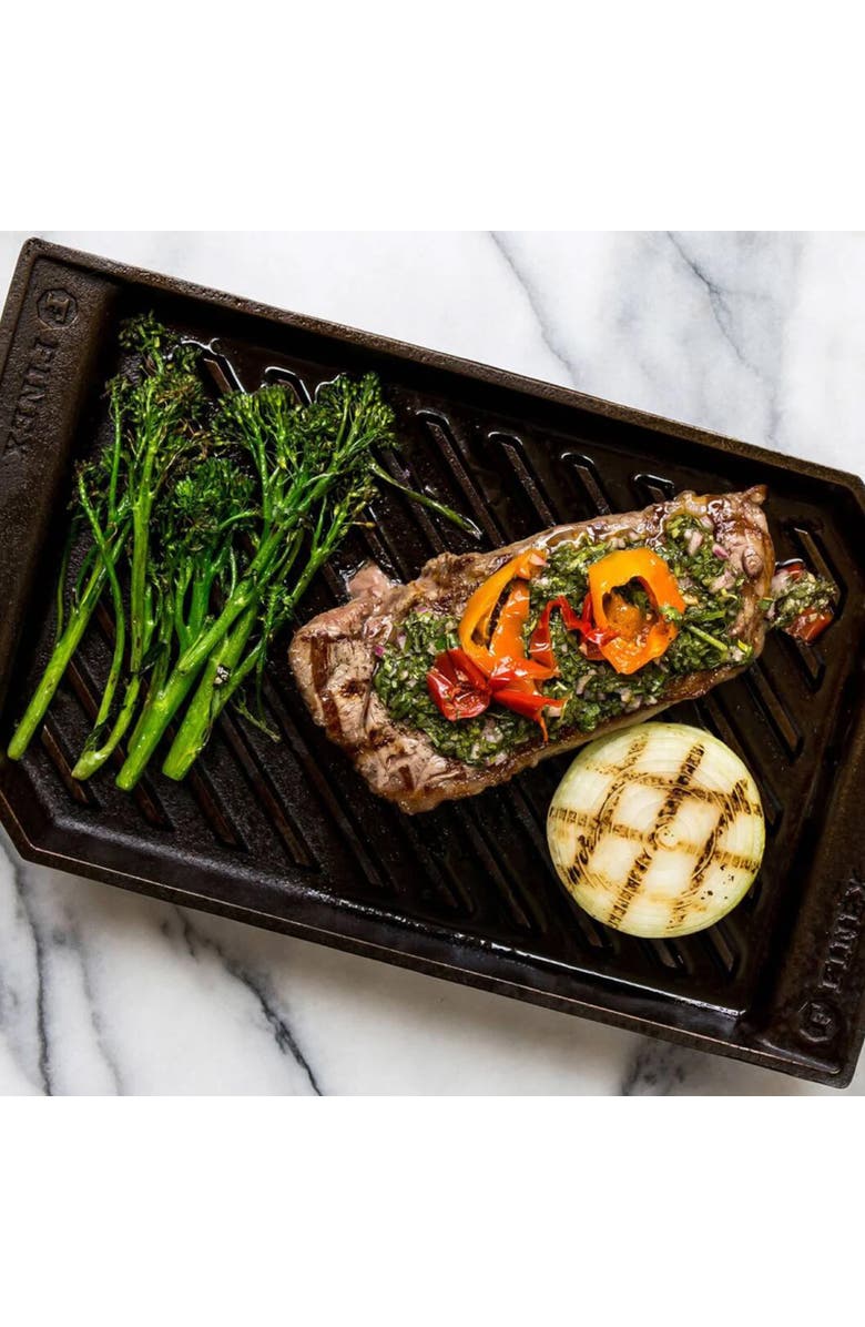 FINEX 10" Cast Iron Grill Pan, Alternate, color, Black