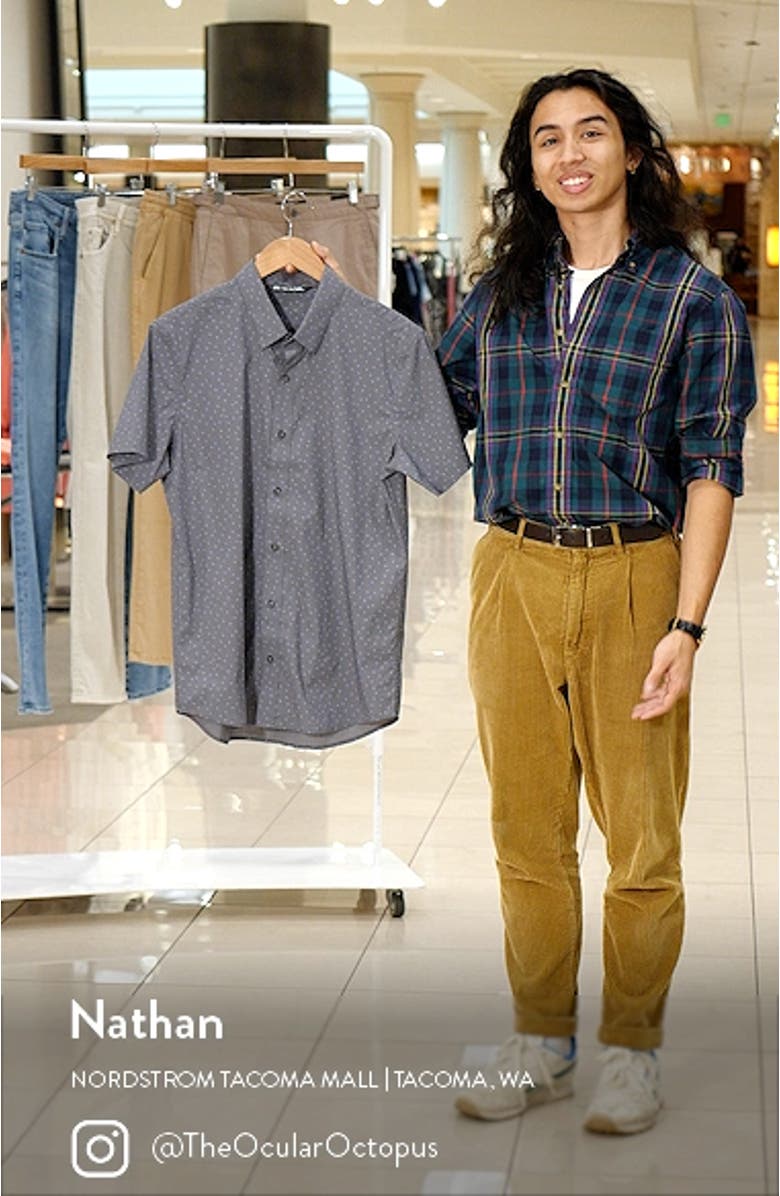 Derecho Short Sleeve Button-Up Shirt, sales video thumbnail