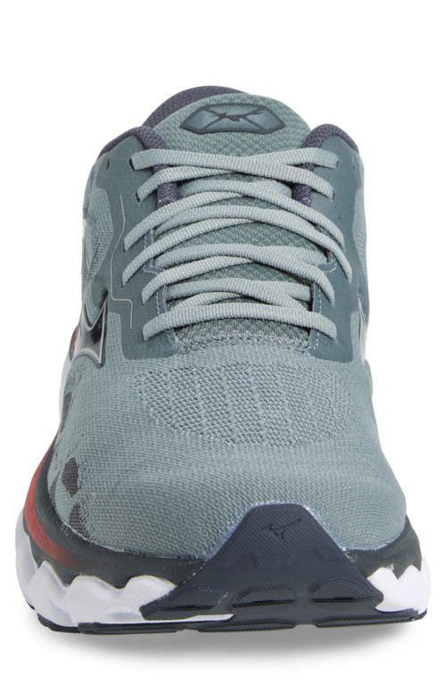 Mizuno Wave Horizon 7 Sneaker In Gray