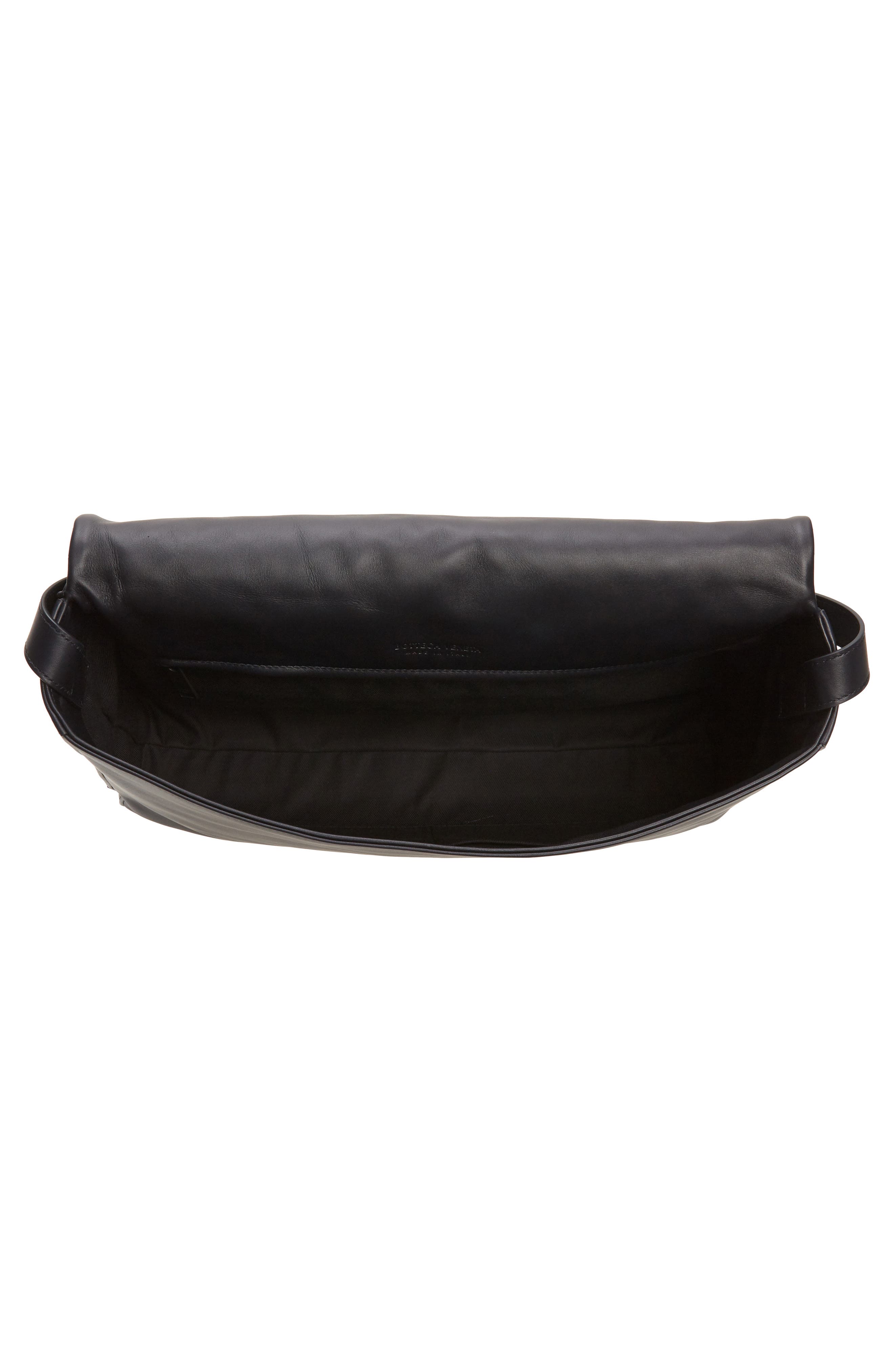 Bottega Veneta Intrecciato Leather Messenger Bag, Alternate, color, 