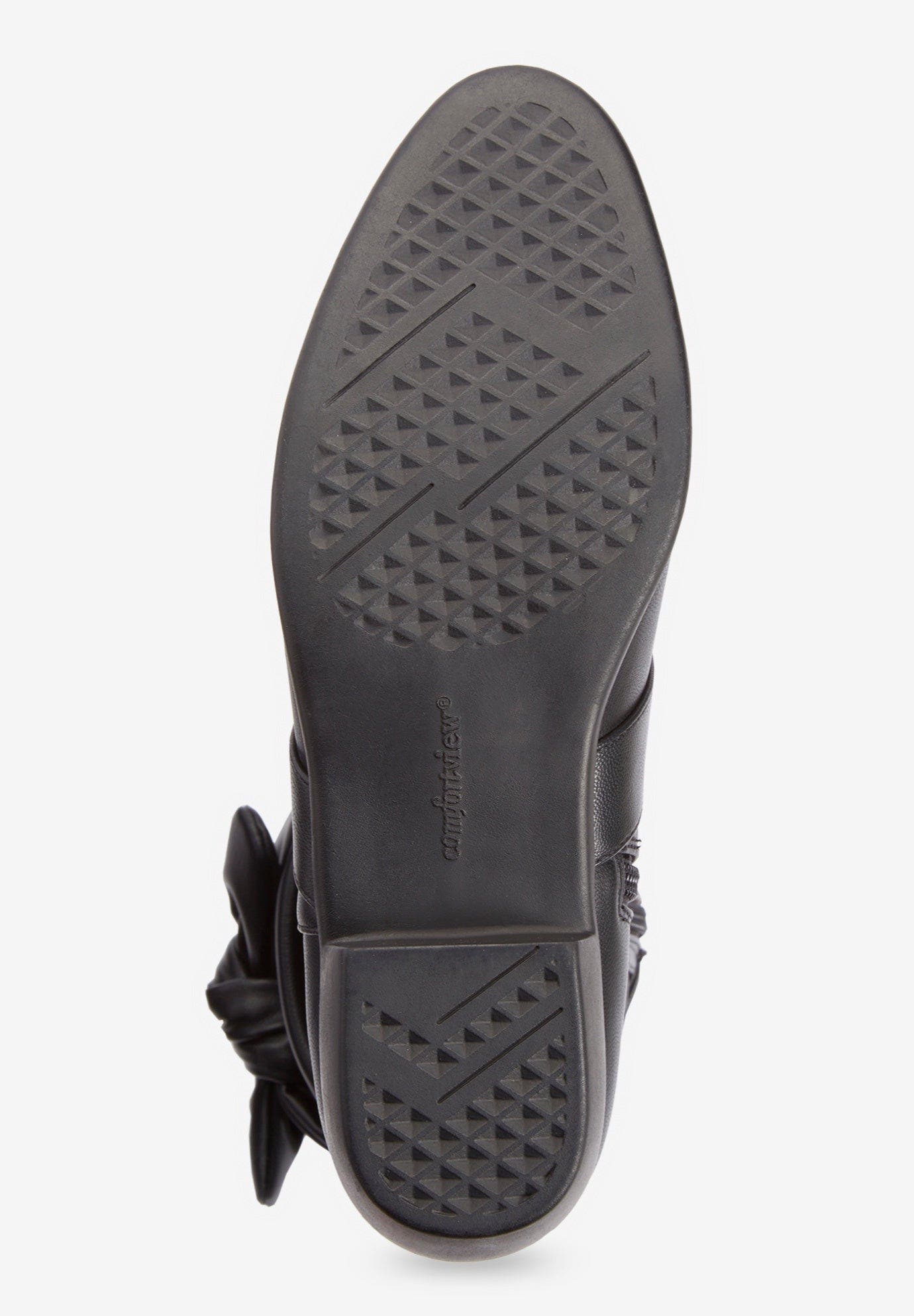 Comfortview The Heather Wide Calf Boot, Alternate, color, Black