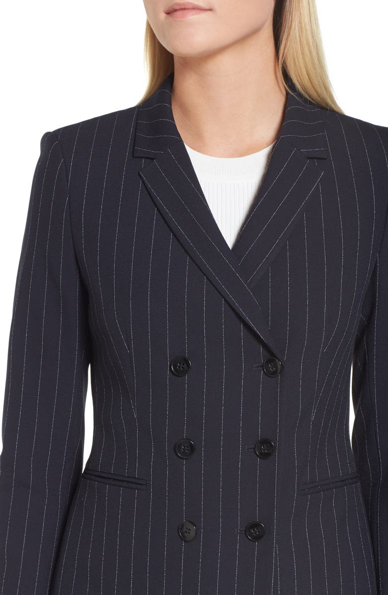 BOSS Jelaya Double Breasted Suit Jacket, Alternate, color, 